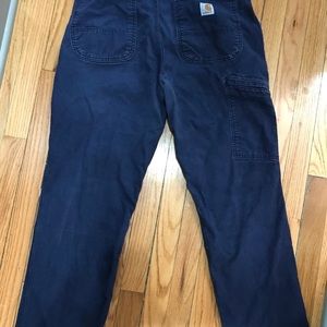 Carhartt Blue Relaxed Fit Men’s Work Pant